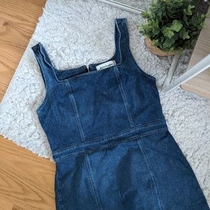 Reformation denim dress